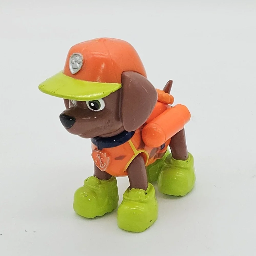 Paw Patrol Jungle Rescue Zuma Poseable Pup Figure